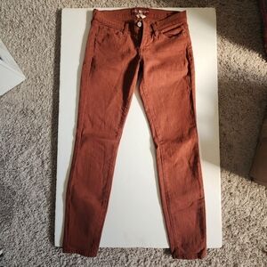 Lucky Brand Charlie Skinny Rust Jeans